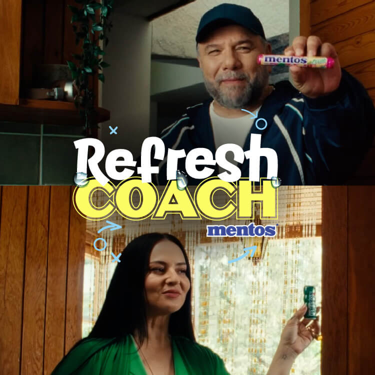 Mentos Refresh Coach